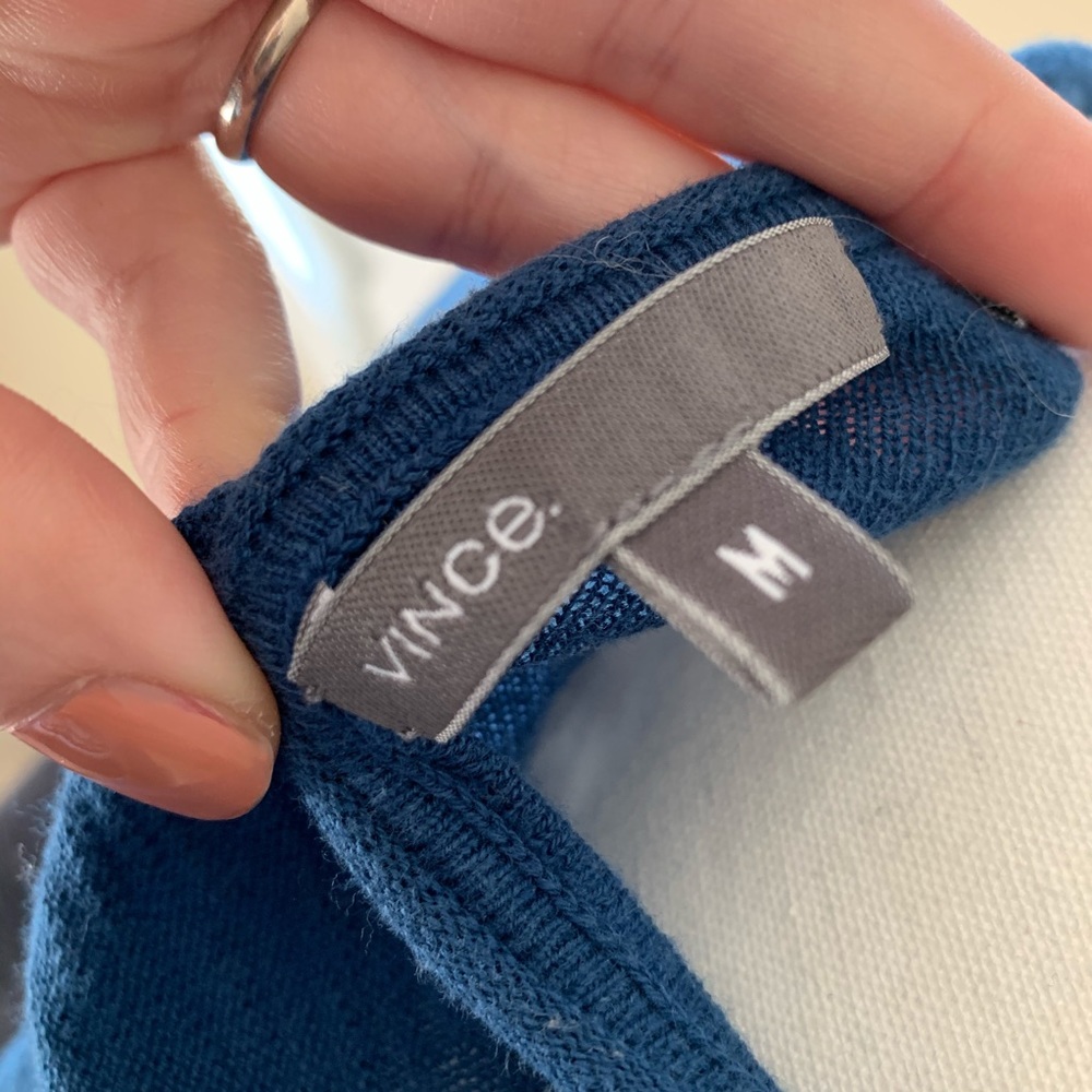 Vince | Women’s long sleeve color block shirt - Picture 5 of 6